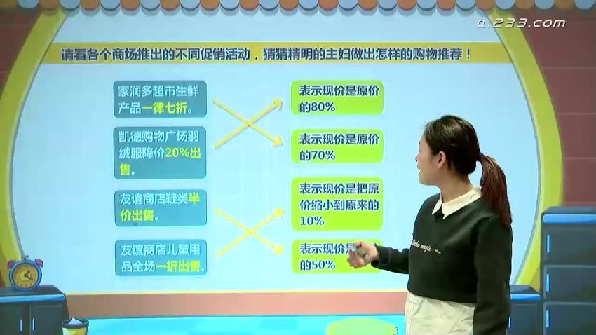 233网校人教版小学六年级数学下册（涂熹恺25讲）（高清视频）