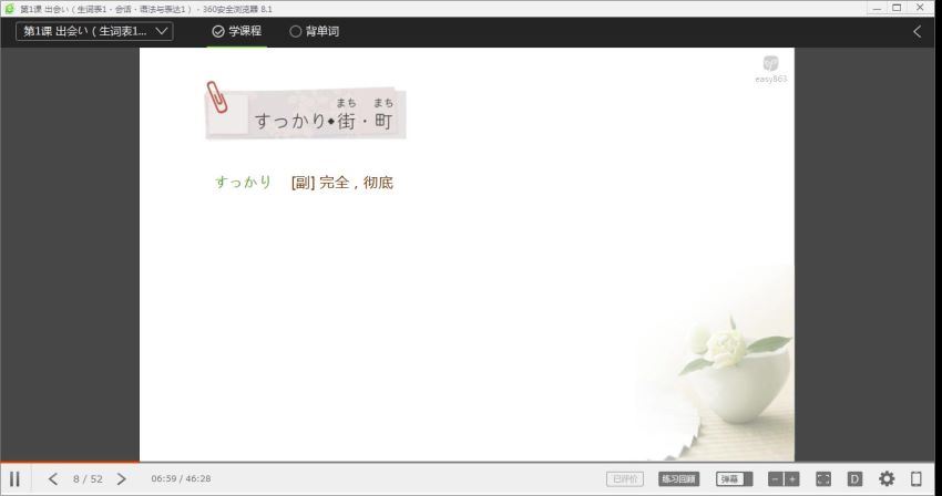 沪江网校新版标准日语葱花老师中级上下册（11.1G高清视频）