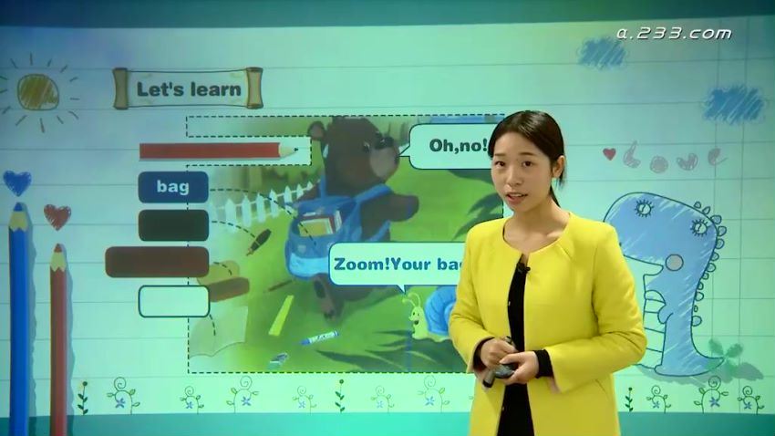 233网校人教版小学三年级英语上册（蔡林芝34讲）（高清视频）