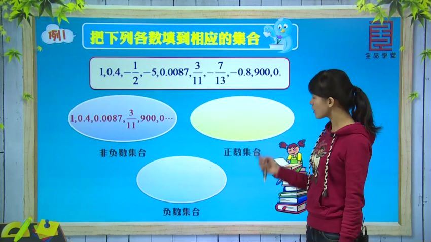 2019全品学堂初一数学七年级上册视频微课程（预习课+正课高清视频）