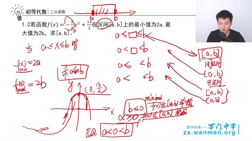 万门中学初中数学竞赛几何代数组合数论230节视频课程（27.6G超清视频）