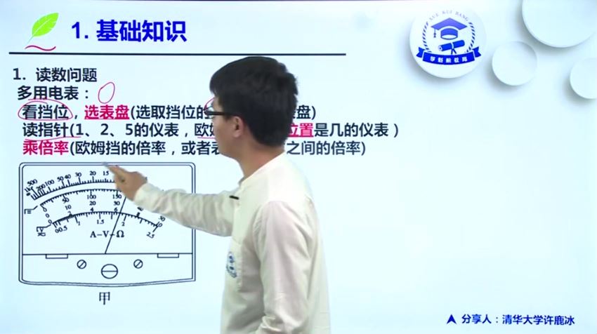 2020高考物理冲刺课二许鹿冰（8节课）