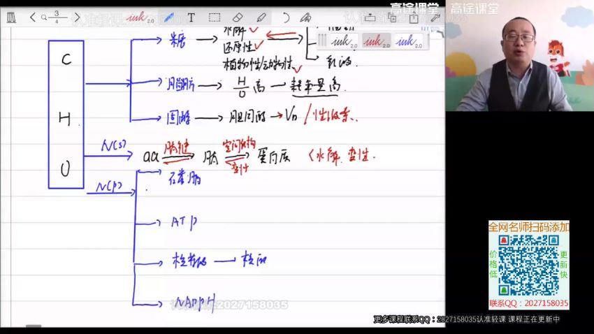 2020徐京生物高三春季班（高清视频更新中）