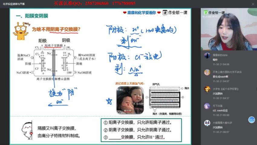 2019作业帮康康秋季化学985班康冲（高清视频）