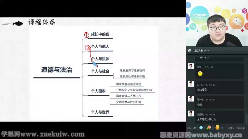 学而思2019中考政治春季班