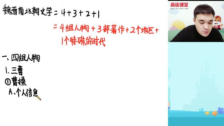 2020高途六年级白旭语文小升初期末冲刺课（931MB高清视频）