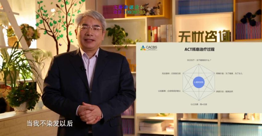 祝卓宏  接纳承诺疗法（ACT）基础课程18集视频