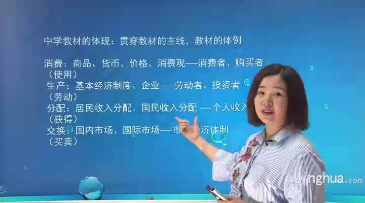 精华学校 杨扬【2019－秋】高三一轮复习经济学串讲 高中政治视频课程