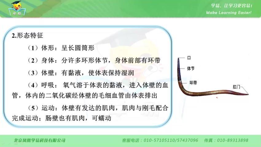 学科网名师微课堂初中八年级生物教学视频（初二）