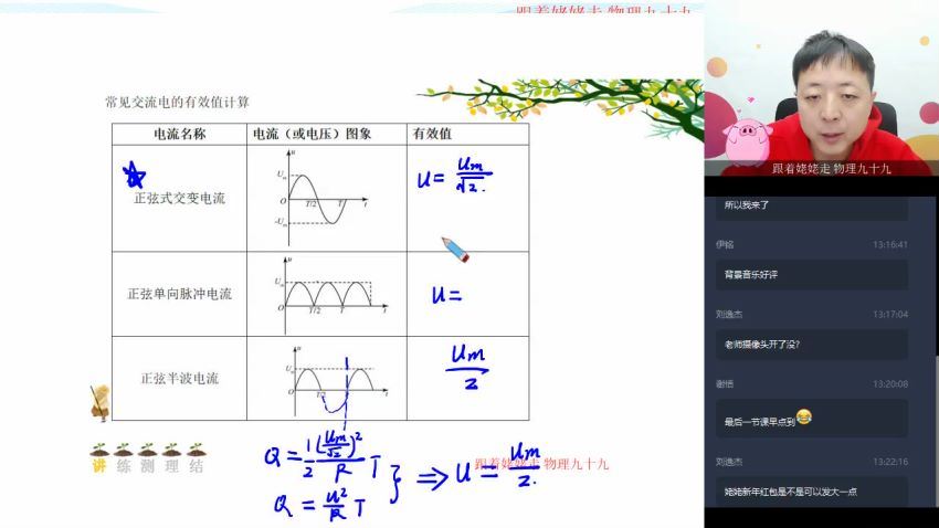 学而思2020寒高二物理寒假目标刘勇（高清视频）