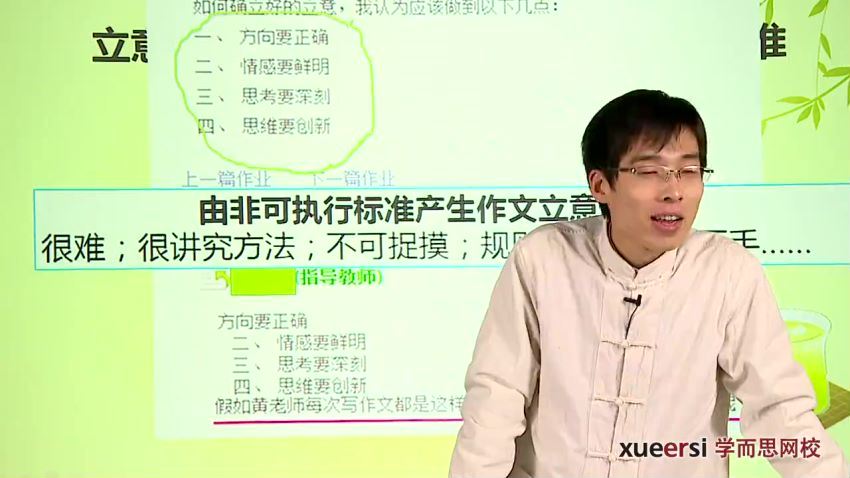 学而思高中语文：2012高中语文突破班（一）12讲