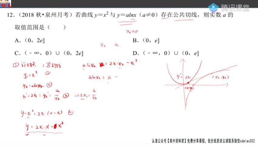 腾讯课堂2022高考数学宋超二轮复习：必考题型精讲班