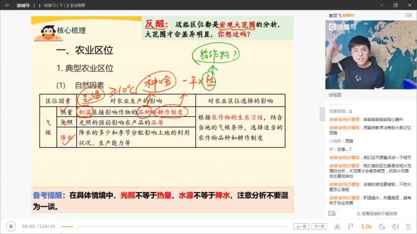 2020猿辅导温卿地理秋季班（高清视频）