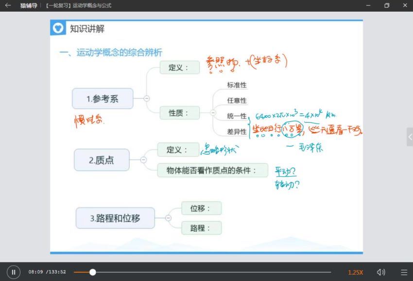 高三物理暑期清北系统班(猿辅导李楠）